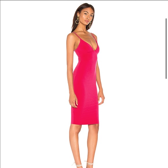 Nookie Dresses & Skirts - Hot Pink Nookie BodyCon Dress